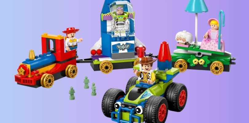 El adorable juego de tren Toy Story y coche RC de Lego está a la venta por primera vez