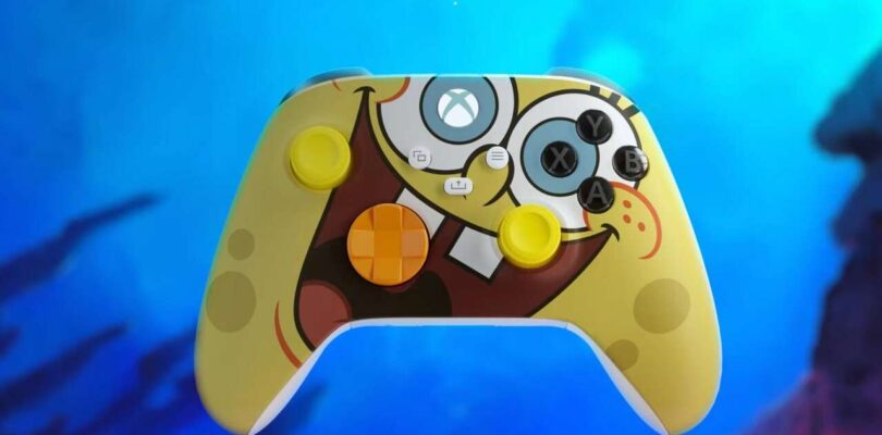 Contempla la cara de Nightmare-Fuel de Bob Esponja con estos nuevos controladores Xbox
