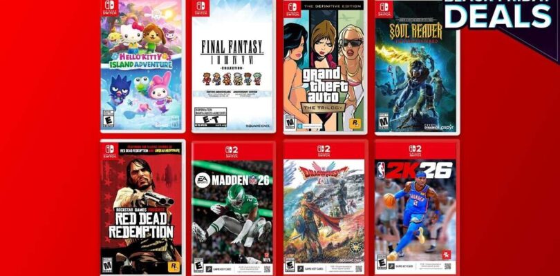Echa un vistazo a 85 ofertas de juegos de Nintendo Switch que puedes comprar antes del Black Friday