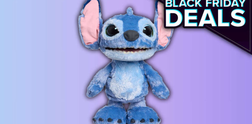 Este peluche de punto parlante de 17 pulgadas tiene un descuento de $ 20 en las primeras ofertas del Black Friday de Amazon