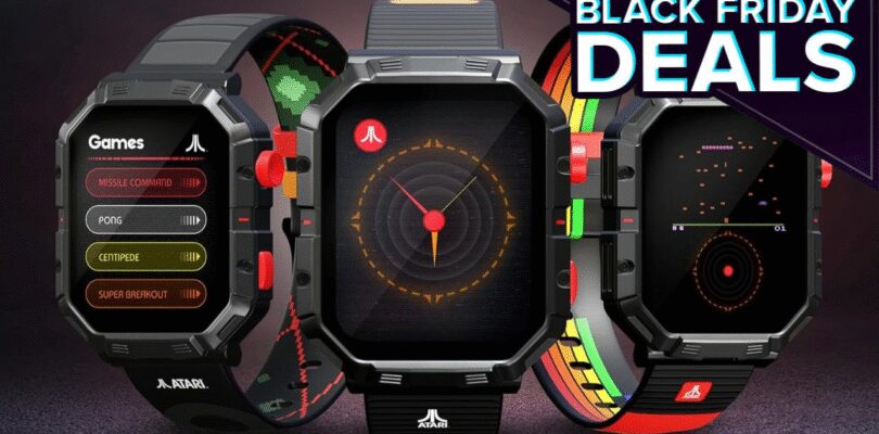 Obtenga ofertas anticipadas del Black Friday en estos relojes inteligentes oficiales de Tetris, Space Invaders y Atari