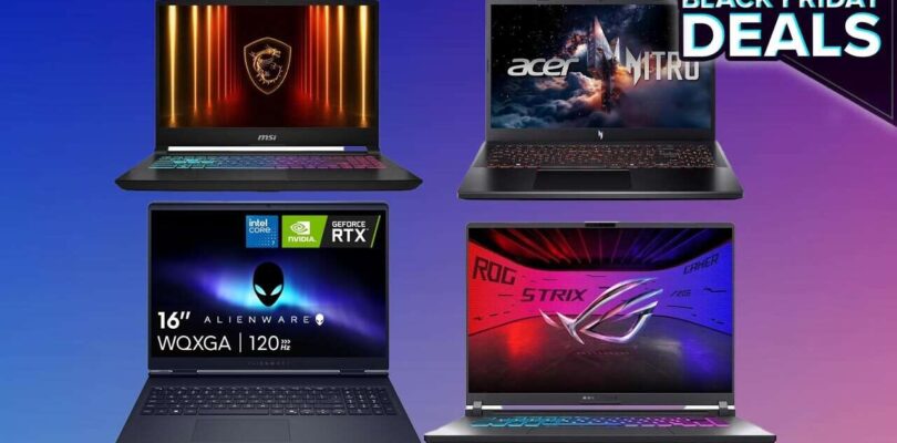 Las 5 mejores ofertas de portátiles para juegos en la oferta del Black Friday 2025 de Amazon