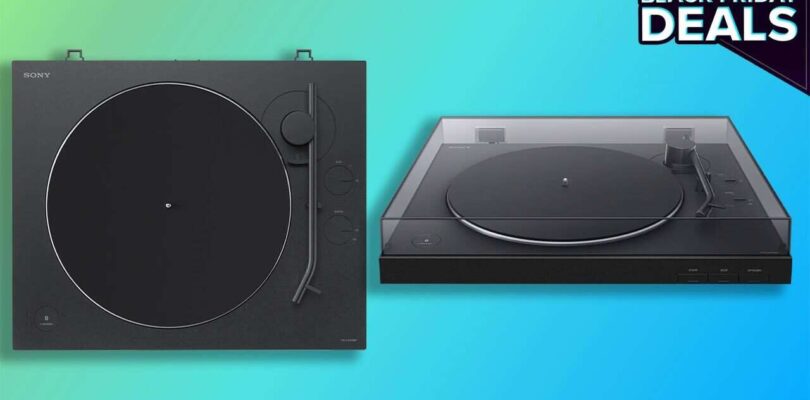 Obtenga el tocadiscos con transmisión por correa de Sony a bajo precio durante el Black Friday