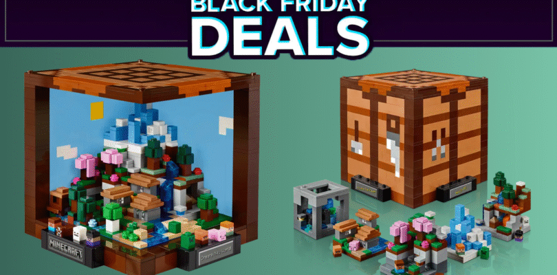 El diorama de mesa de artesanía de Lego Minecraft obtiene un enorme recorte de precio para el Black Friday