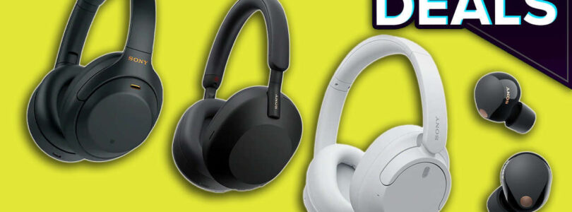 Ahorre en auriculares y audífonos con cancelación de ruido de Sony