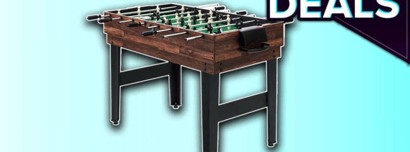 Agregue esta mesa de actividades 10 en 1 a su sala de juegos por poco dinero durante el Black Friday