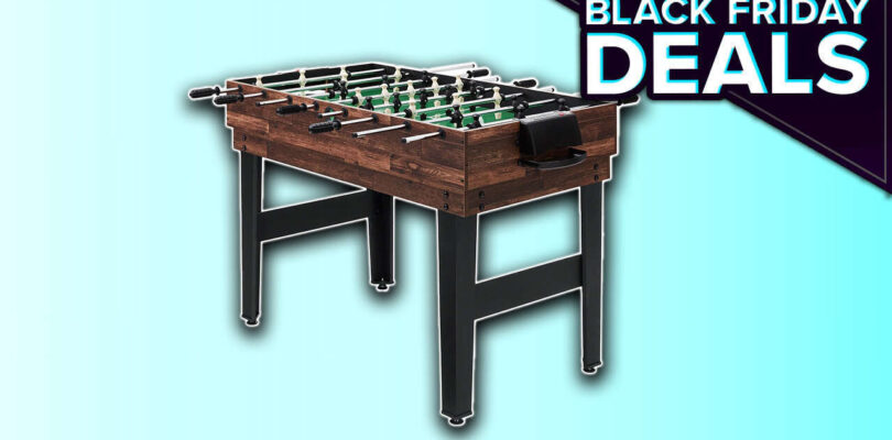 Agregue esta mesa de actividades 10 en 1 a su sala de juegos por poco dinero durante el Black Friday