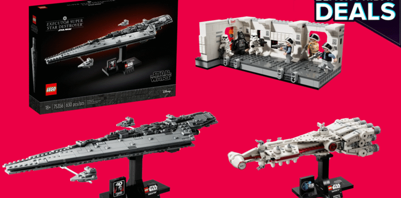 Las naves espaciales Lego Star Wars Executor y Tantive IV cuestan $ 40 cada una para el Black Friday