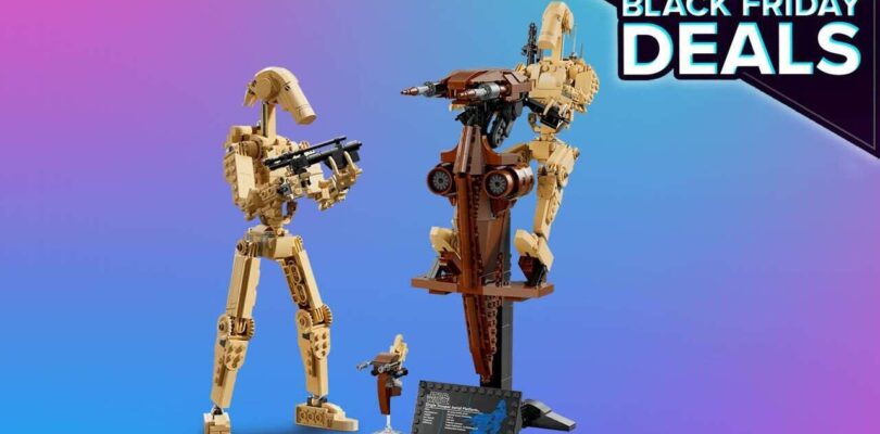 Ahorre $ 50 en el modelo de droide de batalla Star Wars de 1088 piezas de Lego para el Black Friday