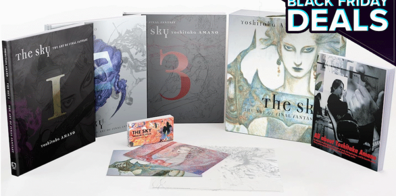 La caja de 3 libros de The Art Of Final Fantasy tiene un 60% de descuento en Amazon para el Black Friday