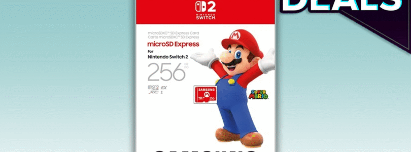 La MicroSD Express oficial de Nintendo Switch 2 cuesta solo $ 40 para el Cyber ​​​​Monday