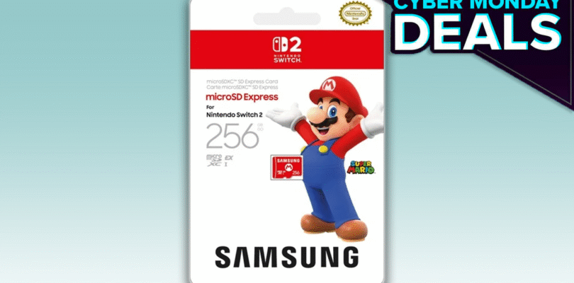 La MicroSD Express oficial de Nintendo Switch 2 cuesta solo $ 40 para el Cyber ​​​​Monday