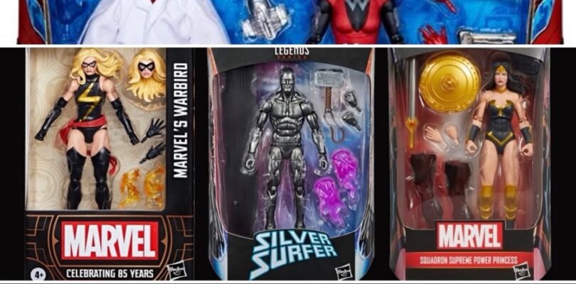 Más reediciones de Marvel Legends: ¡Power Princess! ¡Avispa! ¡Pájaro de guerra! ¡Centinelas!