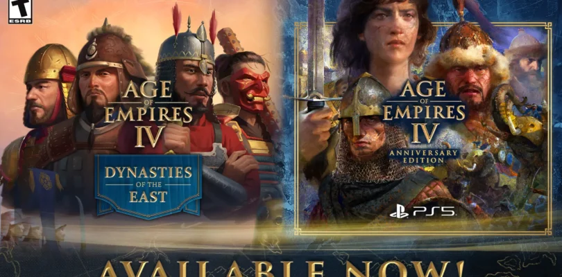 Age of Empires IV en PlayStation 5 y Dynasties of the East: ¡disponibles ahora! – Era de los imperios