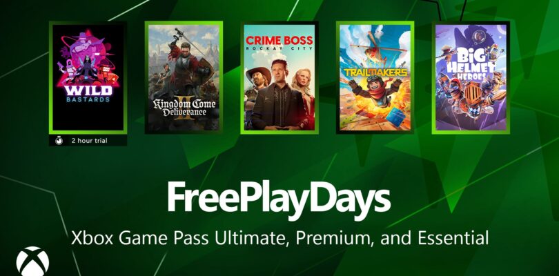 Días de juego gratis: Kingdom Come: Deliverance II, Wild Bastards, Crime Boss: Rockay City, Trailmakers y Big Helmet Heroes