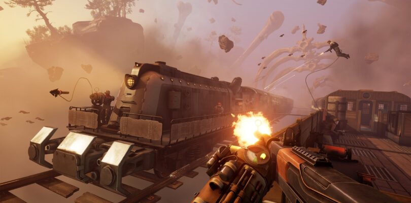 ¿Listo para luchar contra tiburones voladores desde un tren? ¡Voidtrain ya está DISPONIBLE en Xbox, Game Pass, Play Anywhere y PC!