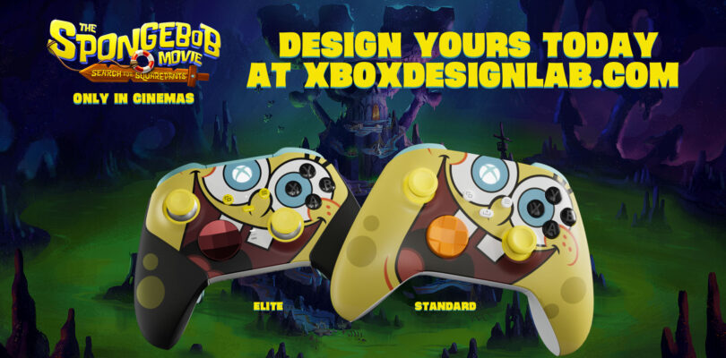 Vaya a lo grande con los controladores Xbox de edición limitada de la película Bob Esponja