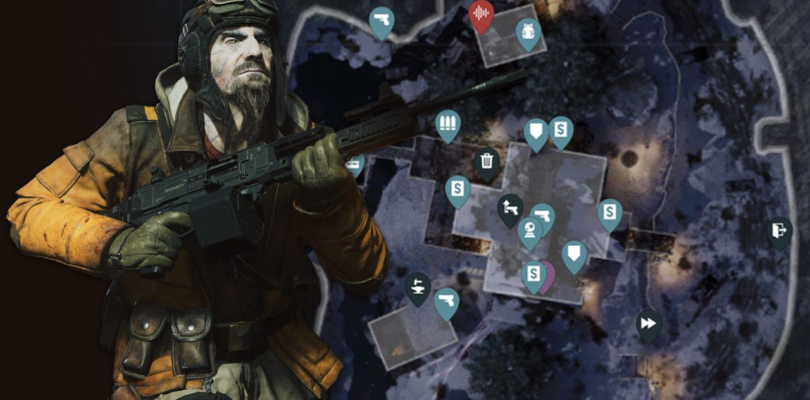 Mapa interactivo de Call of Duty: Black Ops 7 Ashes of the Damned