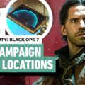 Call of Duty: Black Ops 7: todas las ubicaciones de Intel de la campaña | Cada coleccionable