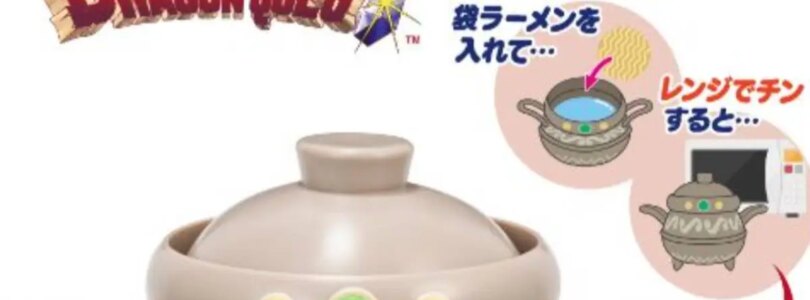 Dragon Quest AM Alchemy Pot es un fabricante de ramen para microondas