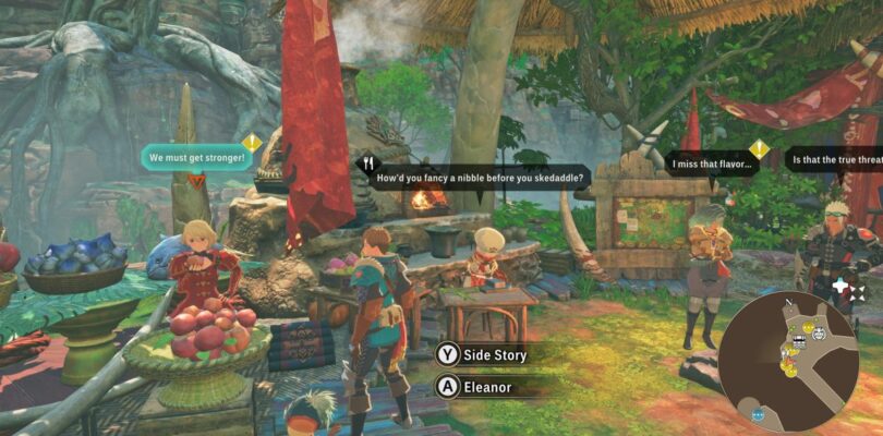 Historias secundarias de personajes de Monster Hunter Stories 3 adelantadas