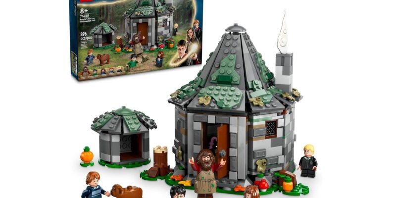 La cabaña de Hagrid se queda con monedas de bolsillo, LEGO reduce el valor de Harry Potter con calificación 4.9 a un nuevo mínimo histórico
