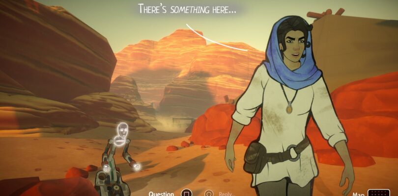 El increíble Heaven’s Vault de Inkle solía ser un discurso de Dr Who, pero la BBC lo dejó en lectura, y estoy algo agradecido.