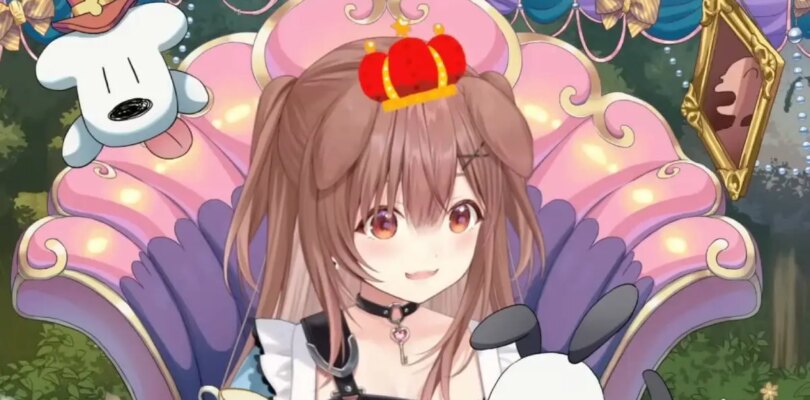 Hololive Vtuber Inugami Korone en pausa