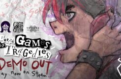 Acepta tus años desordenados y vergonzosos de emo adolescente en la novela visual del juego de ritmo X Escribo juegos, no tragedias