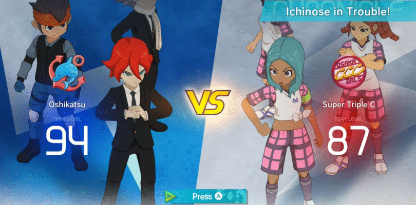 Inazuma Eleven: Victory Road para ajustar la ganancia de EXP