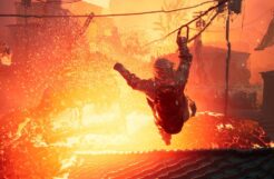 Into the Fire mezcla fuego y rescate, folklore misterioso y una isla volcánica en lo que podría ser otra adaptación de la Divina Comedia.