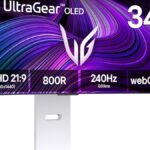 El monitor OLED curvo de 34 pulgadas y 240 Hz de LG alcanza un nuevo mínimo histórico, el Black Friday ha comenzado temprano
