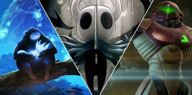 5 juegos de Metroidvania evaluados mejor que Hollow Knight