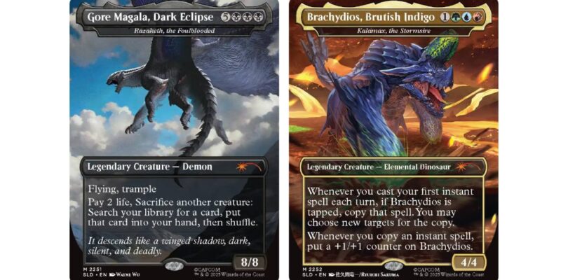 Monster Hunter Magic the Gathering Cards Dirígete a Secret Lair
