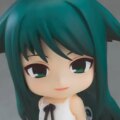 La figura Nendoroid de Saya no Uta viene con exhibición en la sala de carne