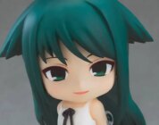 La figura Nendoroid de Saya no Uta viene con exhibición en la sala de carne