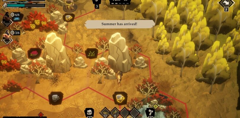 Seasons Of Solitude es un melancólico juego de estrategia por turnos con mapas prehistóricos en constante cambio.