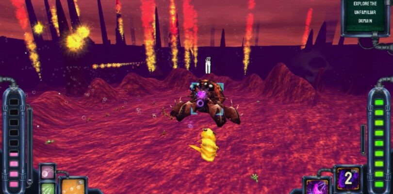 Pilota un camarón y lucha contra monstruos marinos gigantes y sobrenaturales en el juego de camarones adyacente Armored Core.