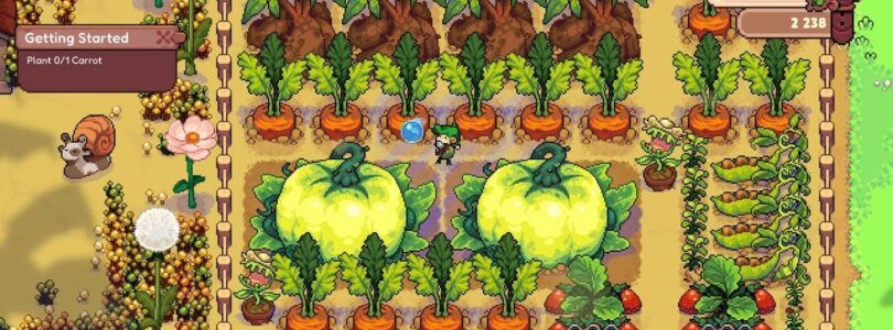 Fourleaf Fields es un simulador de agricultura en el que todos somos diminutos