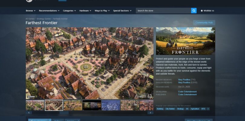 No eres solo tú, las páginas de la tienda de Steam son más amplias y la diferencia sólo me hace sentir un poco incómodo.