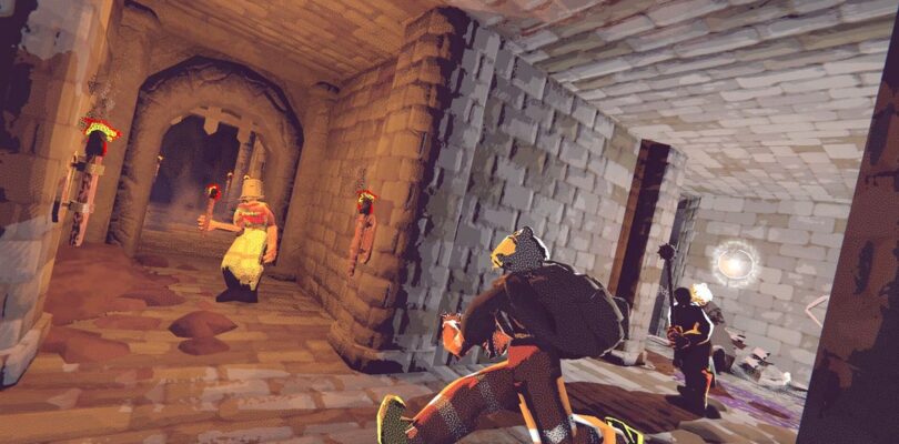 Sube a una torre de fantasía oscura y encuentra el código del sorteo en Vision Quench, el saqueador y tirador publicado por Pocketpair.