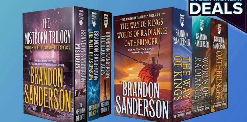 Obtenga conjuntos de cajas de libros de archivo de Mistborn y Stormlight por $ 32 en total