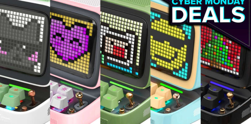 Estos parlantes Pixel Art personalizables son una elegante idea de regalo con temática retro