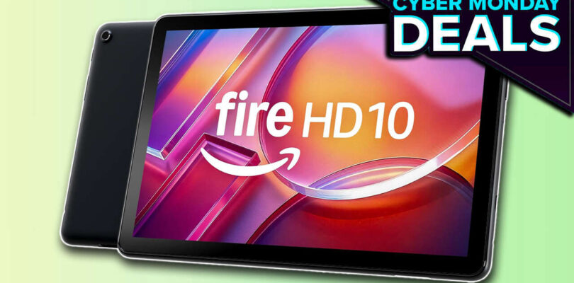 La tableta Amazon Fire HD 10 tiene un 50% de descuento para el Cyber ​​Monday