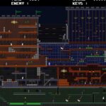 El maravilloso título Schattenjäger es una versión pequeña de Castlevania donde puedes ver todo el nivel a la vez.