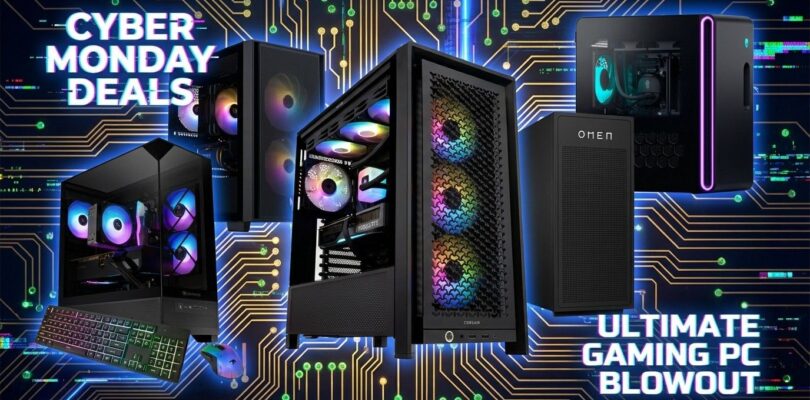 Las mejores PC para juegos prefabricadas Cyber ​​Monday de 2025