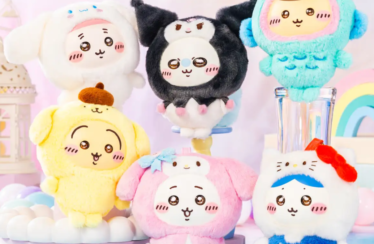 Los personajes de Chiikawa se visten como personajes de Sanrio este diciembre