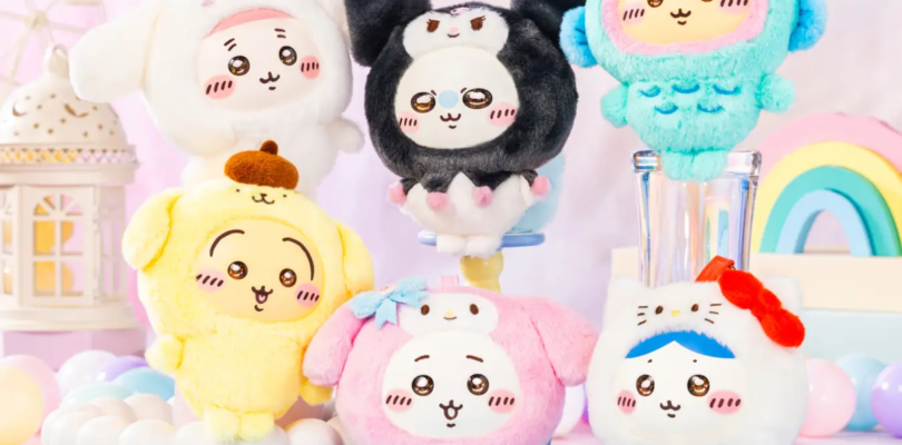 Los personajes de Chiikawa se visten como personajes de Sanrio este diciembre
