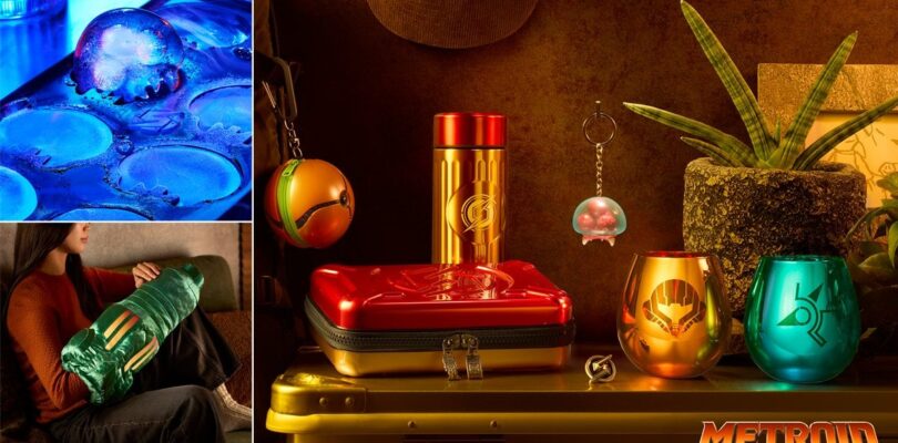 La nueva mercancía de Metroid incluye bandejas de hielo y almohadas para cañones de brazo