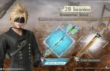 FFVII Ever Crisis Cloud 9S NieR: Aparece el disfraz de autómata